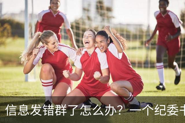 信息发错群了怎么办？一个纪委书记的反面教材